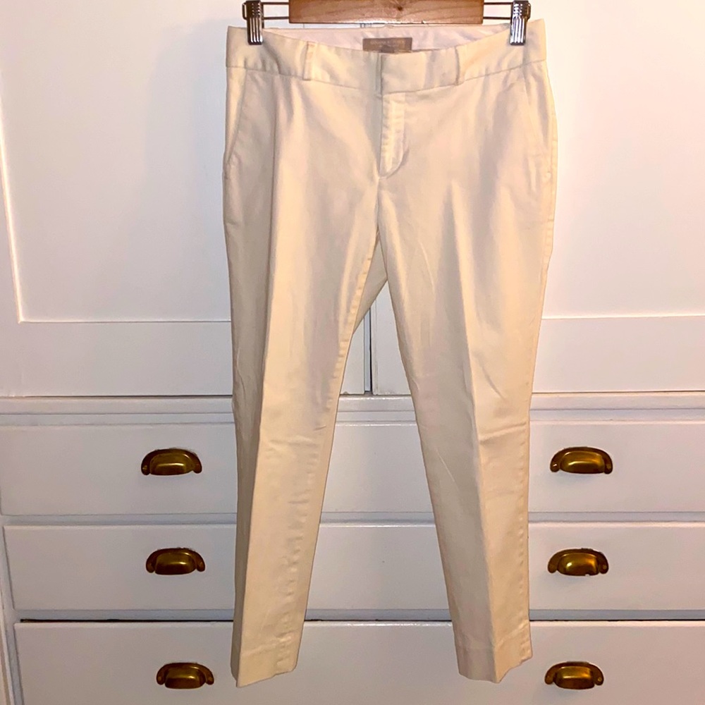 Banana Republic Hampton Pants - White